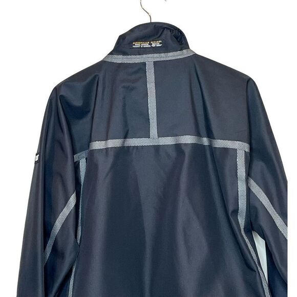 Caterpillar black fleece lined weatherproof jacket size L - Picture 5 of 16